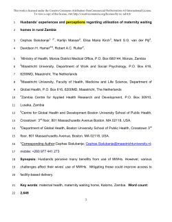 Author`s version - Maastricht University Research Portal