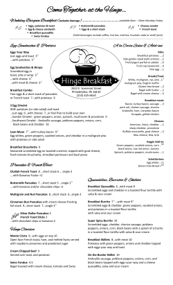 Come Together at the Hinge&hellip;