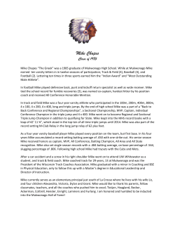 Mike Chapes - Mukwonago Area School District