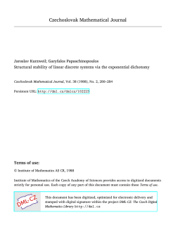 Structural stability of linear discrete systems via the exponential