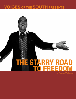 the Study Guide for The Starry Road to Freedom