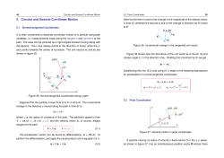 5 Circular and General Curvilinear Motion