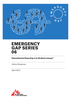 English - Centre for Applied Reflection on Humanitarian Practice