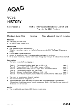 International Relations