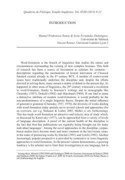 introduction - Universitat de Val&egrave;ncia