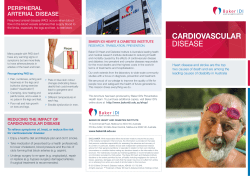 CARDIOVASCULAR DISEASE