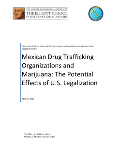 Mexican Drug Trafficking Organizations and Marijuana: The