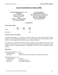 Japanese Company Profiles