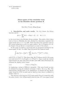 Mean square of the remainder term in the Dirichlet divisor problem II