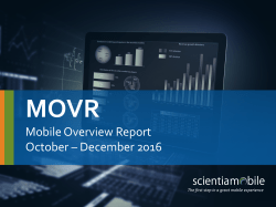 MOVR Q4 2016 Report