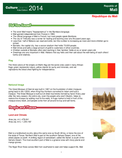 Mali - Burnet Middle School