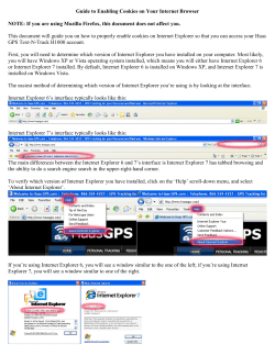 Guide to Enabling Cookies on Your Internet Browser