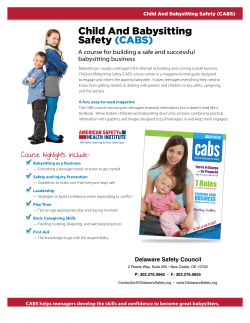 Child And Babysitting Safety (CABS)
