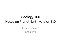 Chapter 9 - SDSU Geological