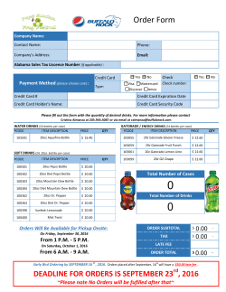 Any Booths selling or giving away WATER or