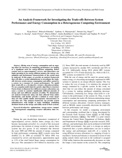 An Analysis Framework for Investigating the Trade