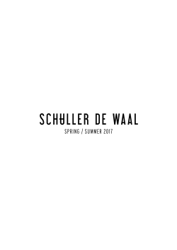 spring / summer 2017