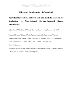 Supplementary Information - Royal Society of Chemistry