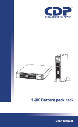 1-3K Battery pack rack