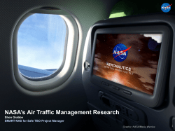 NASA`s ATM Research Agenda