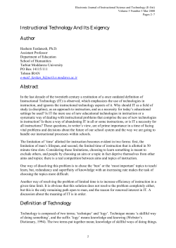 Article 1 - Ascilite