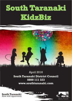 South Taranaki KidzBiz