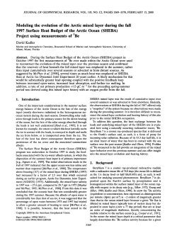 Kadko-SHEBA-2000 - University of Miami