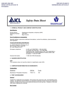 Dipotassium phosphate SDS - Hydro