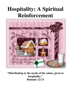 #4 Hospitality 2012_2013