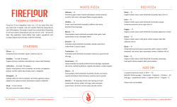 Main Menu New - Fireflour Pizza