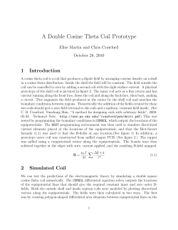 A Double Cosine Theta Coil Prototype