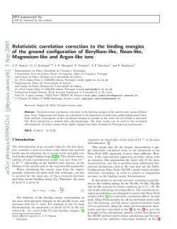 Relativistic correlation correction to the binding energies of the