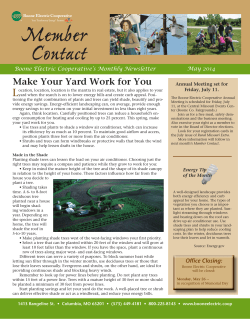 May - Boone Electric Cooperative
