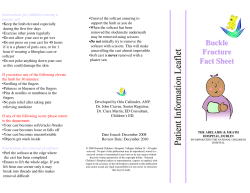 Buckle Fracture - Tallaght Hospital