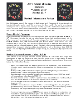 a PDF of the 2017 Recital Packet here