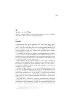 Fermions on Atom Chips - J. H. Thywissen
