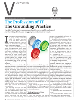The grounding practice - the denning institute