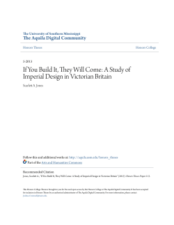 A Study of Imperial Design in Victorian Britain