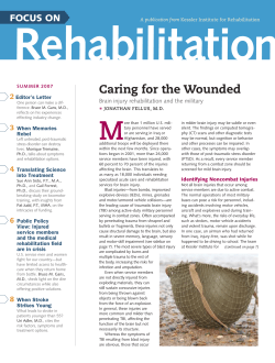 Summer - Kessler Institute for Rehabilitation