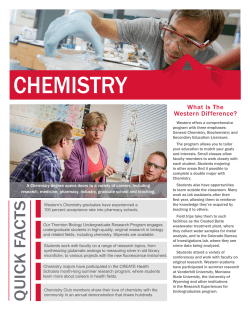 Chemistry - Western State Colorado University