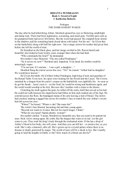 rhianna pendragon - Katherine Roberts