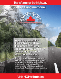 Highway of Heroes Tribute