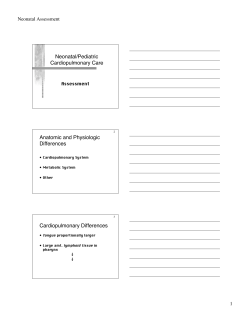 Neonatal Assessment