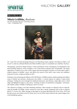 Mitch Griffiths, The State Hermitage, Press Release
