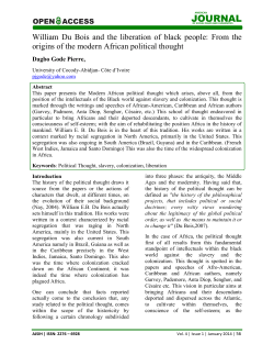 journal - American Journal of Social Issues and Humanities