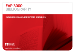 Bibliography EAP 3000 AW