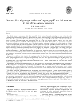 erida Andes, Venezuela