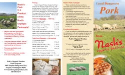 Pork Brochure - Nash`s Organic Produce
