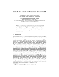 On Reduction Criteria for Probabilistic Reward Models