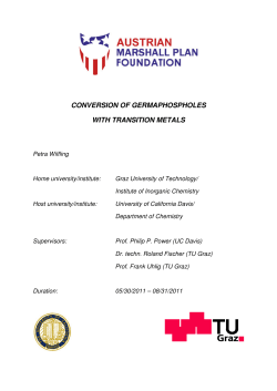 conversion of germaphospholes with transition metals